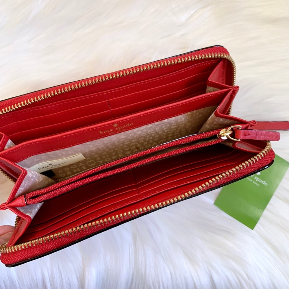 Kate Spade Grove Street Red Carpet Neda Wallet - Picture 8 of 8